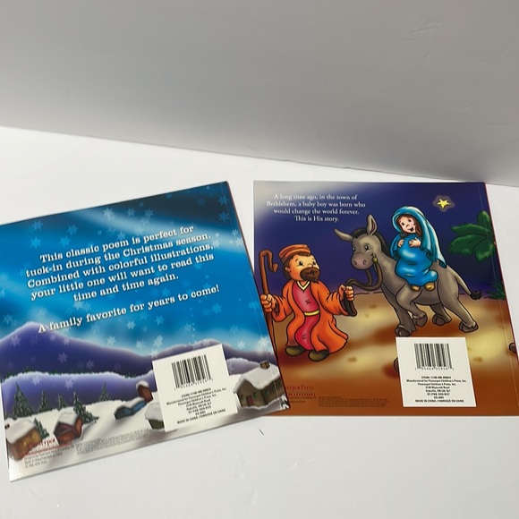 Christmas Book Set of 2 NEW - Picture 2 of 4